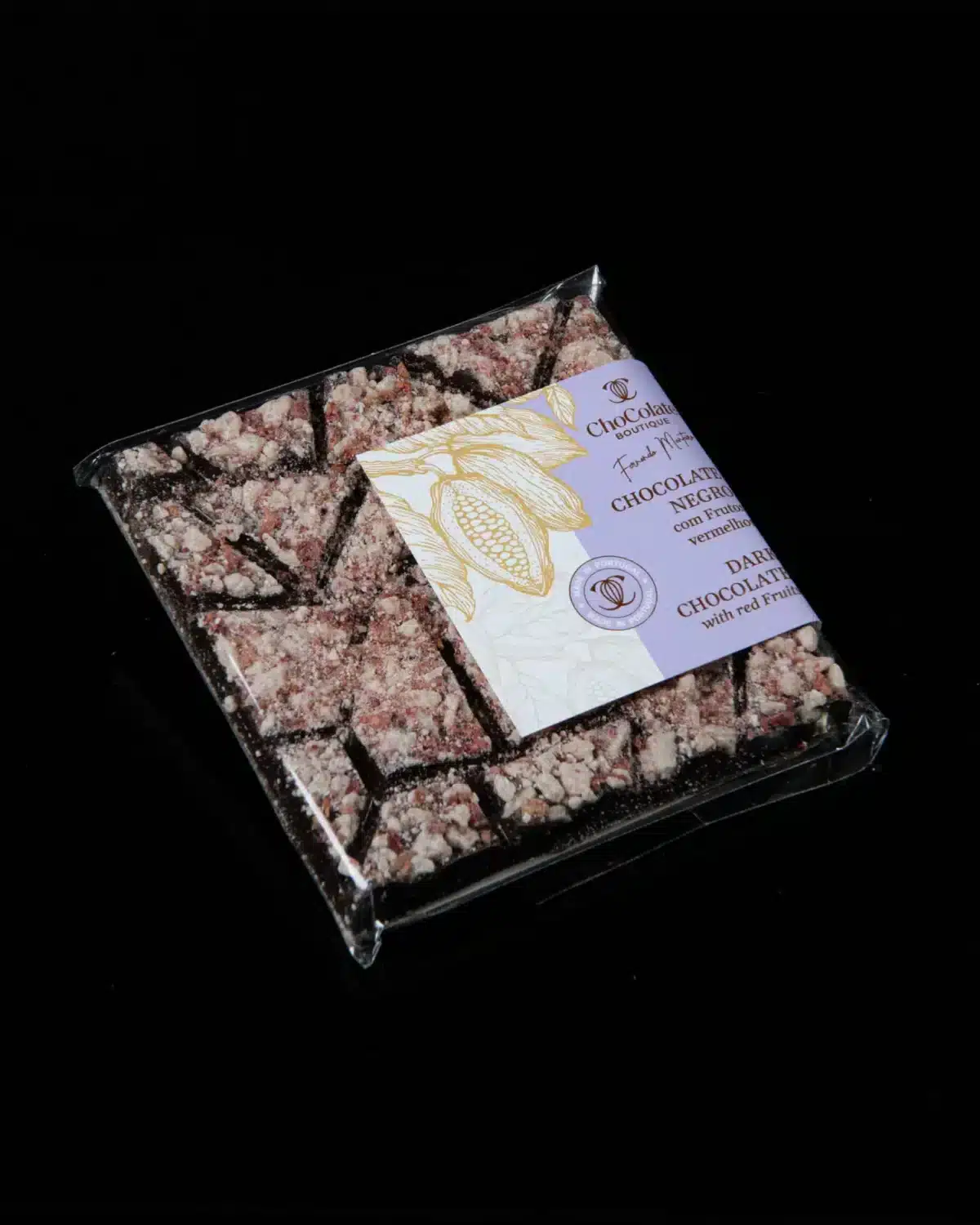 Mosaico - Chocolate Negro com Frutos Vermelhos