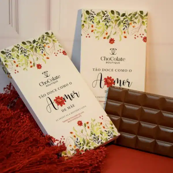 Tablete Chocolate de Leite - Amor de Mãe