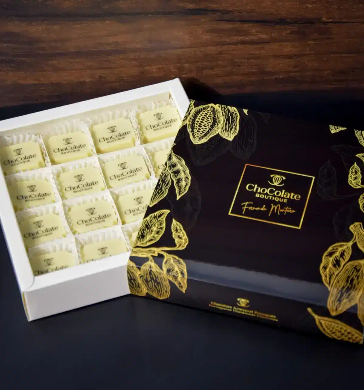 Caixa 16 bombons - Personalizados