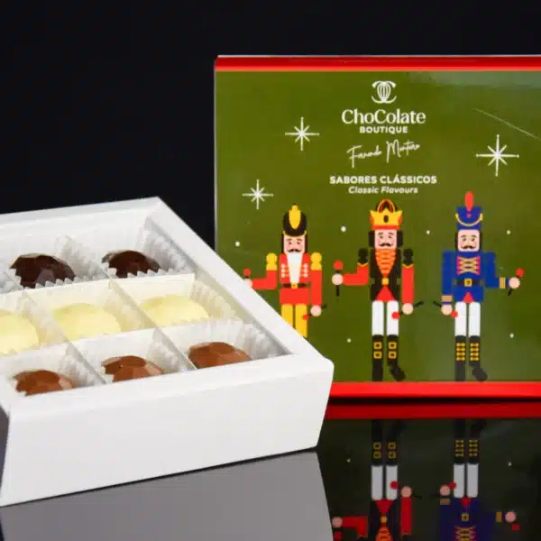 Caixa 9 Bombons Natal - Soldadinho de Chumbo