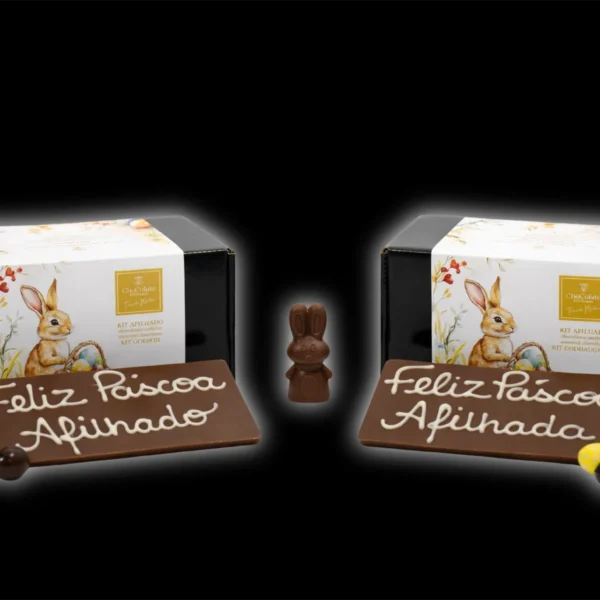 Kit Chocolate Gourmet - Afilhado e Afilhada