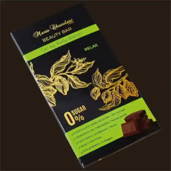 Tablete de chocolate linha Beauty Bar.