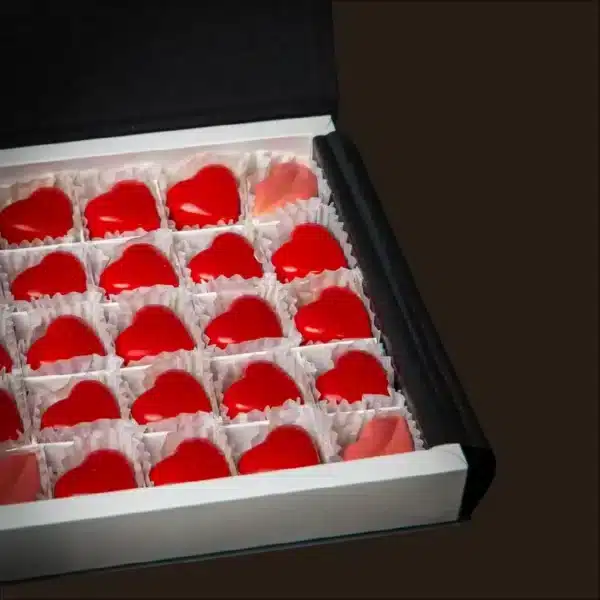 Caixa de bombons sortidos.