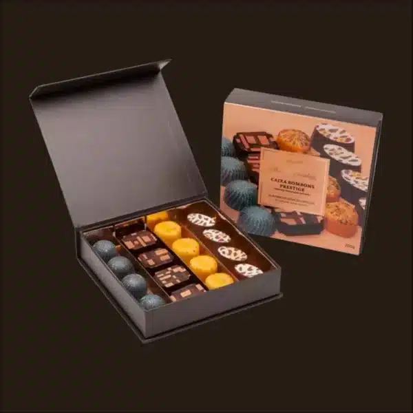 Caixa de bombons sortidos.