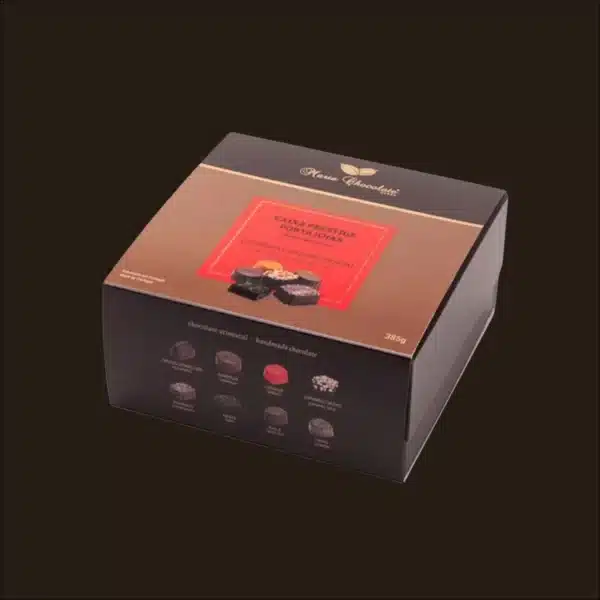 Caixa de bombons sortidos.