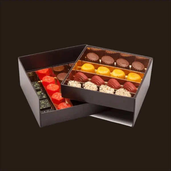 Caixa de bombons sortidos.