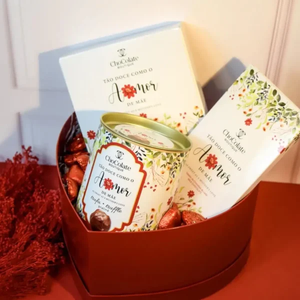 Gift Box com diversos produtos.