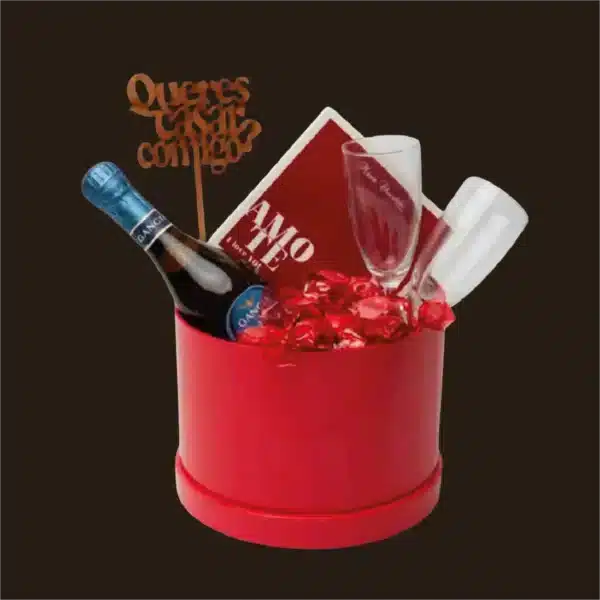 Gift Box com diversos produtos.