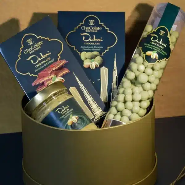 Gift Box com diversos produtos.