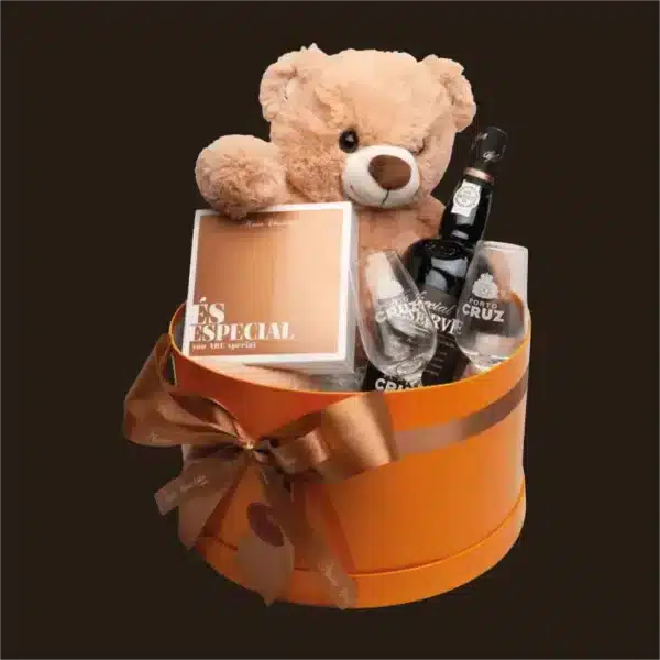 Gift Box com diversos produtos.