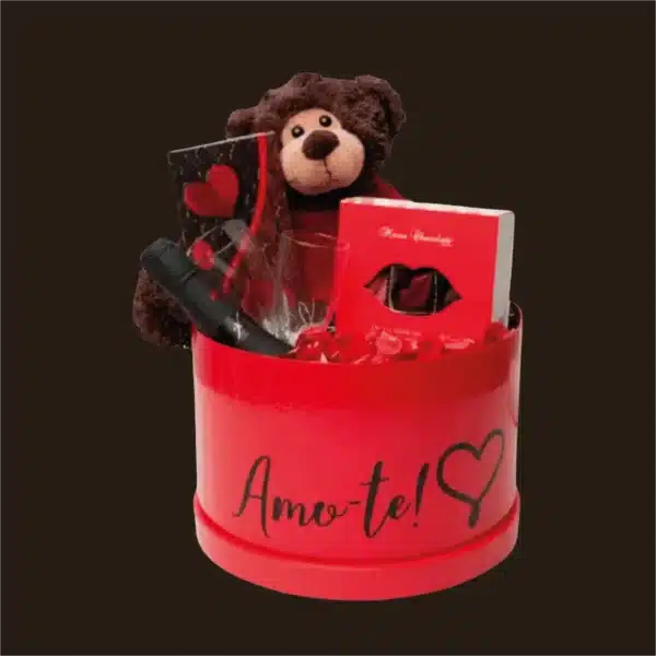 Gift Box com diversos produtos.