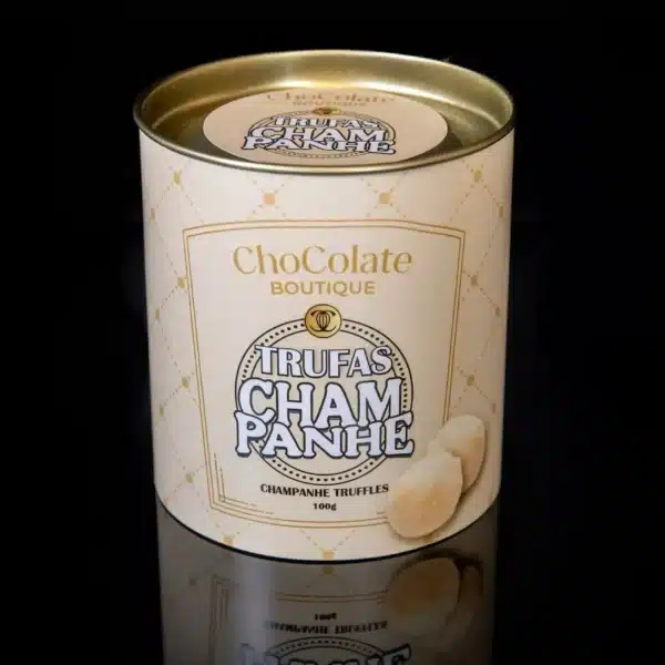 Trufas de chocolate com recheio.