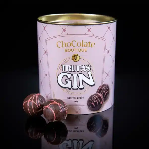 Trufas de chocolate com recheio.