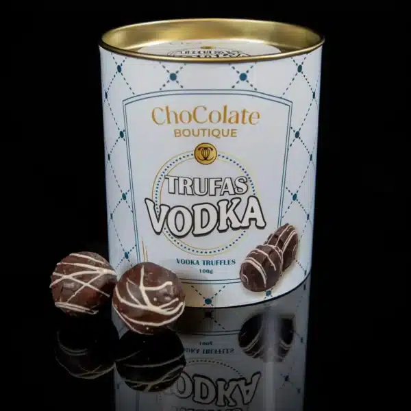 Trufas de chocolate com recheio.