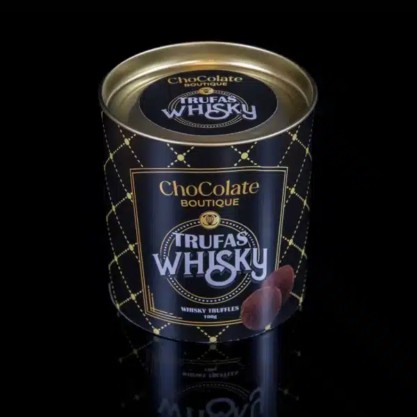 Trufas de chocolate com recheio.