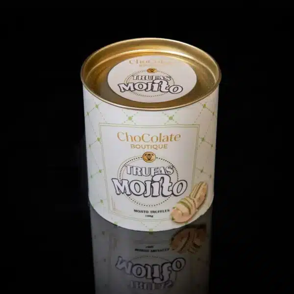 Trufas de chocolate com recheio.