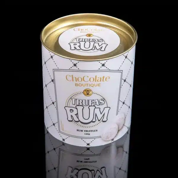 Trufas de chocolate com recheio.