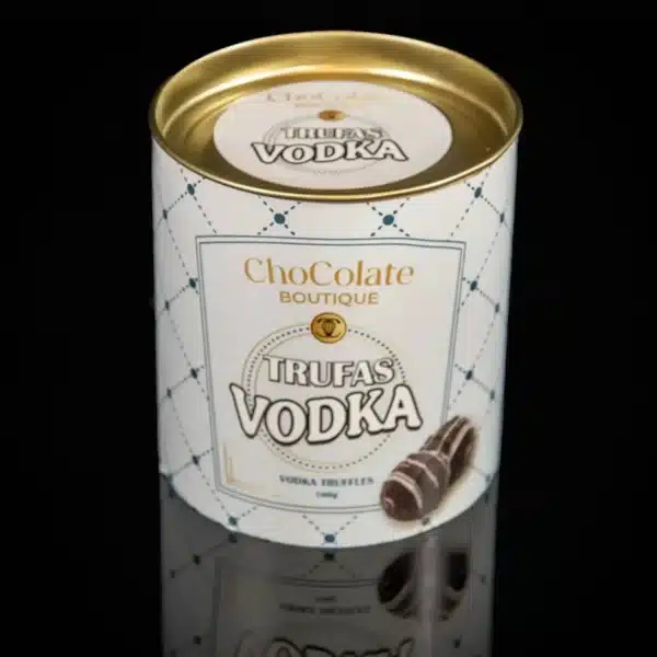 Trufas de chocolate com recheio.